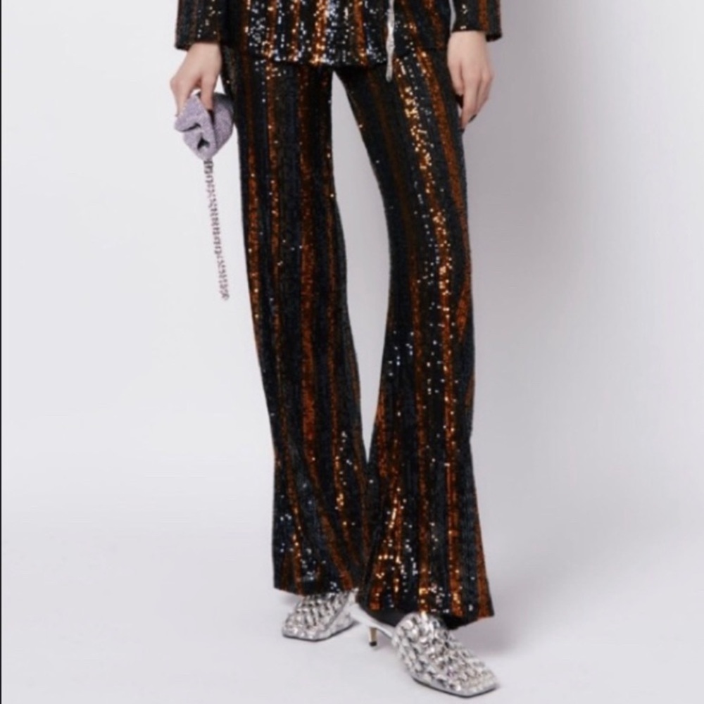 NWOT sequins trousers